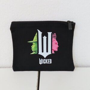 (#122) Wicked Canvas Makeup Cosmetic Zipper Bag